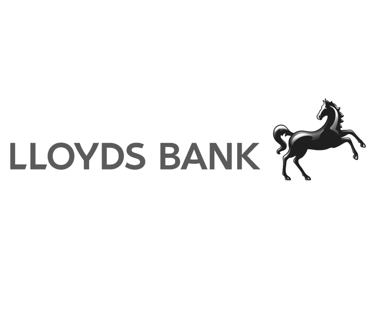 Lloyds Banking group logo in a grey