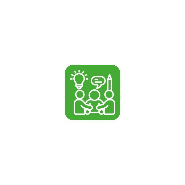 icon showing teamwork