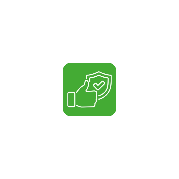 icon showing a trust icon