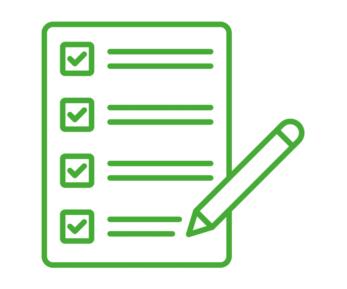 green icon in green eco-1 colour scheme showing pat testing icon